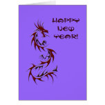 Dragón chino "HappyNewYear!" Tarjetas