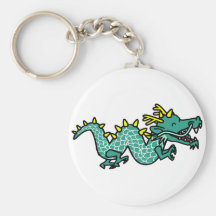 Dragón chino llaveros