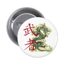 Dragón chino pins