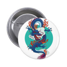 Dragón chino pins