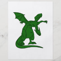 dragón con alas green.png del medio de la situació tarjetas publicitarias