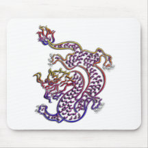 dragón de China Tapete De Ratones
