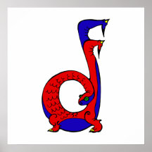 dragón de d impresiones
