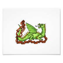 Dragón de estilo celta y rope.png fotografía  