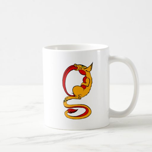 dragón de g taza