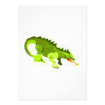 Dragón de mirada malo de la fantasía comunicados personales 