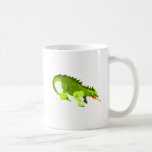 Dragón de mirada malo de la fantasía tazas
