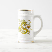 Dragón de oro taza de café