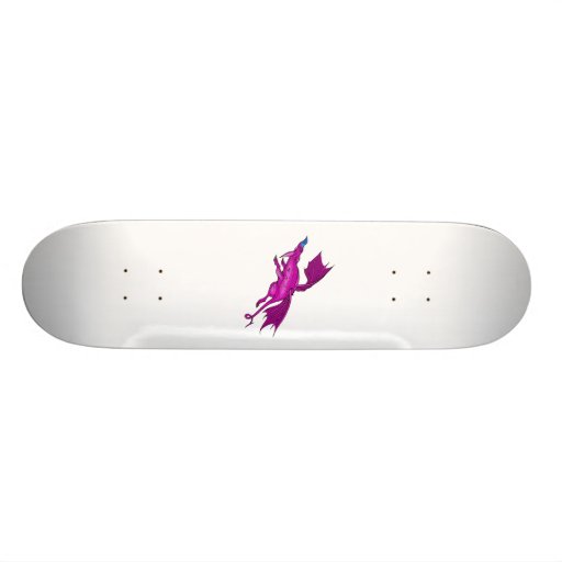 Dragón de vuelo magenta tabla de patinar