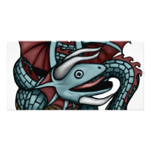 Dragón de Whalakis Tarjetas Fotográficas