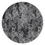 Dragón de Ying Yang del chino Plato Para Fiesta