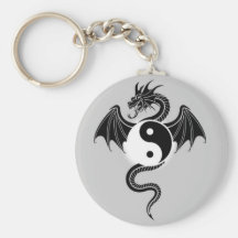 Dragón de Ying-Yang Llavero