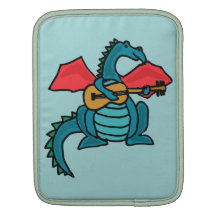 Dragón del BR que juega la manga del ipad de la gu Funda Para iPads