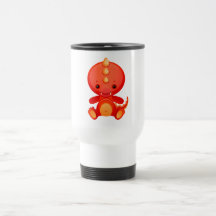 Dragón del chino del bebé taza