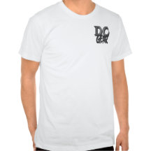 Dragón del engranaje de DC y camiseta del cráneo