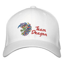 Dragón del equipo gorras bordadas