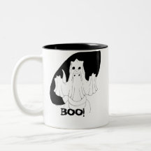 Dragón del fantasma tazas de café