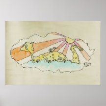 Dragón del mar posters