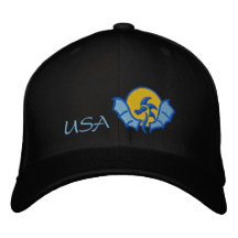 DRAGÓN DEL SOL DE LOS E.E.U.U. GORRA DE BEISBOL BORDADA
