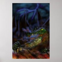 Dragón en la tormenta poster