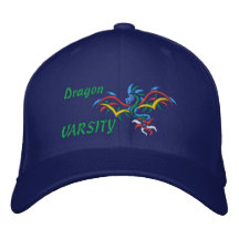 Dragón, EQUIPO UNIVERSITARIO Gorros Bordados