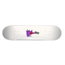 Dragón fresco en chaqueta tablas de patinar