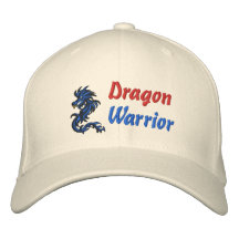 Dragón, guerrero gorras bordadas