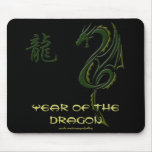 Dragón japonés Mousepad Alfombrilla De Ratón