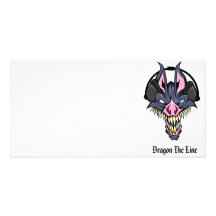 Dragón la línea - dragón la tarjeta de la foto tarjetas fotograficas personalizadas