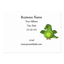 Dragón lindo del bebé tarjetas de negocios