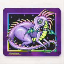 Dragón lindo Mousepad del arco iris del bebé del " Tapete De Ratones