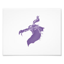 Dragón malo .png purpúreo claro fotografia