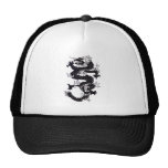 Dragón negro gorros  