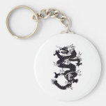 Dragón negro llavero