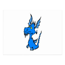 Dragón raro tarjetas postales