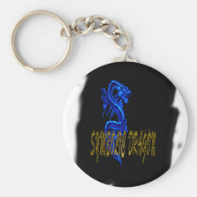 Dragón simbólico llavero personalizado