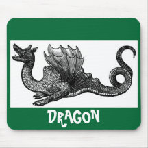 DRAGÓN TAPETES DE RATÓN