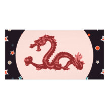 Dragón Tarjetas Fotográficas