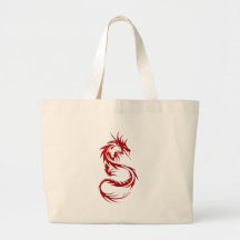 Dragón tribal bolsa