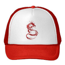 Dragón tribal gorro de camionero