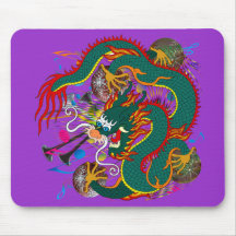 Dragón V-2 de The-Mardi Gras Tapetes De Ratones