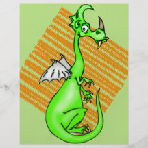 Dragón vacilante tarjetón