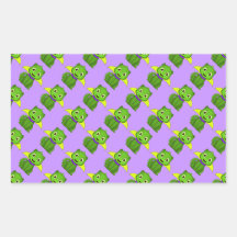 Dragón verde y amarillo de Chibi Pegatinas