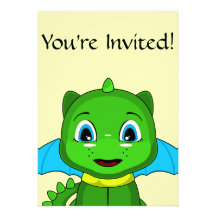 Dragón verde y azul de Chibi Comunicados Personales