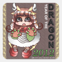 Dragon Year Klistermärken