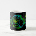 Dragón Yin Yang Tazas De Café