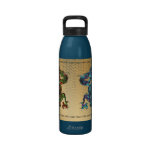 Dragones chinos botellas de agua reutilizables