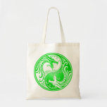 Dragones de Yin Yang, verdes Bolsas