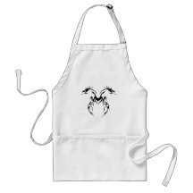 DRAGONES GEMELOS TRIBALES DELANTALES
