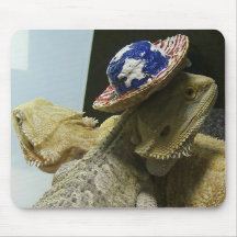 Dragones patrióticos Mousepad Alfombrilla De Ratón